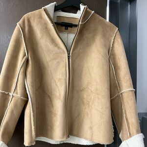 Vintage suede zip jacket by True Grit